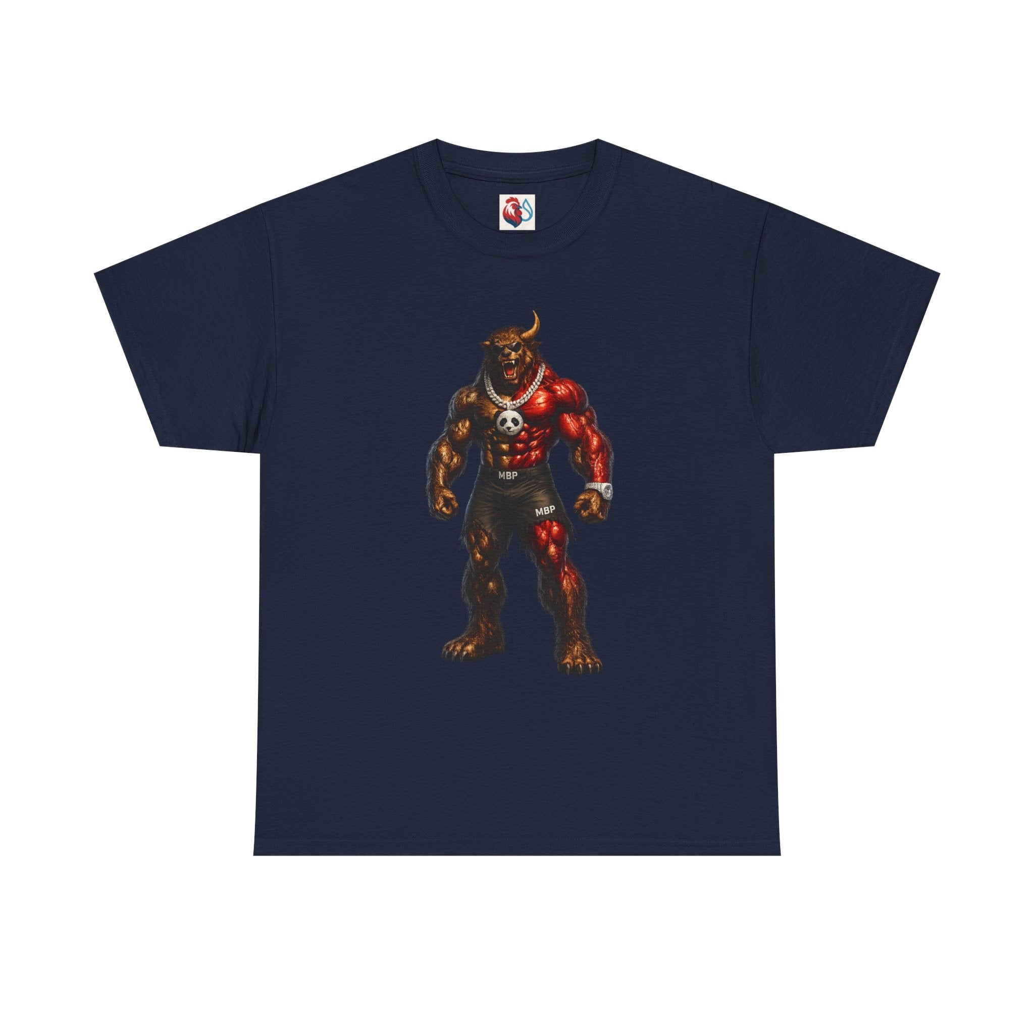 ManBearPig Graphic T‑Shirt — Half Man Half Bear Half Pig Funny Novelty Tee