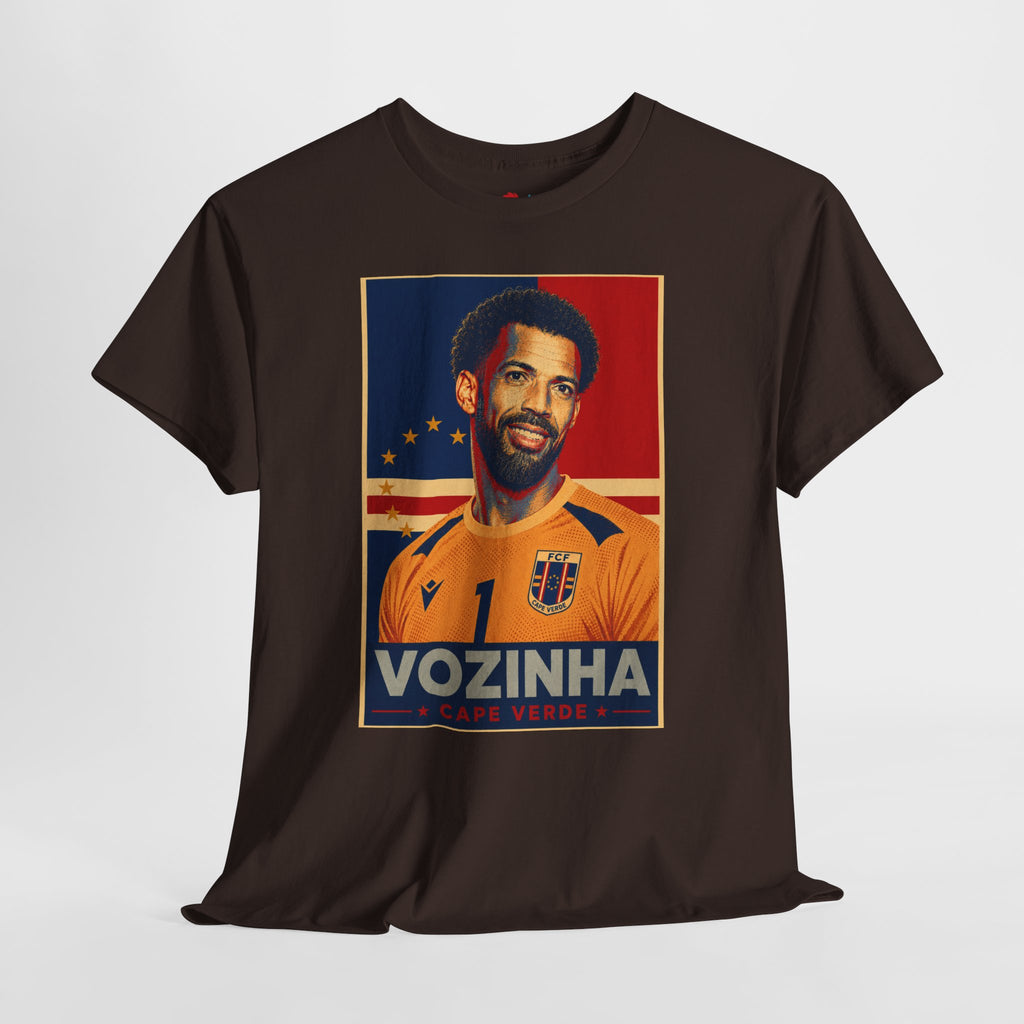 Vozinha Soccer Tee — Retro Player Poster Design