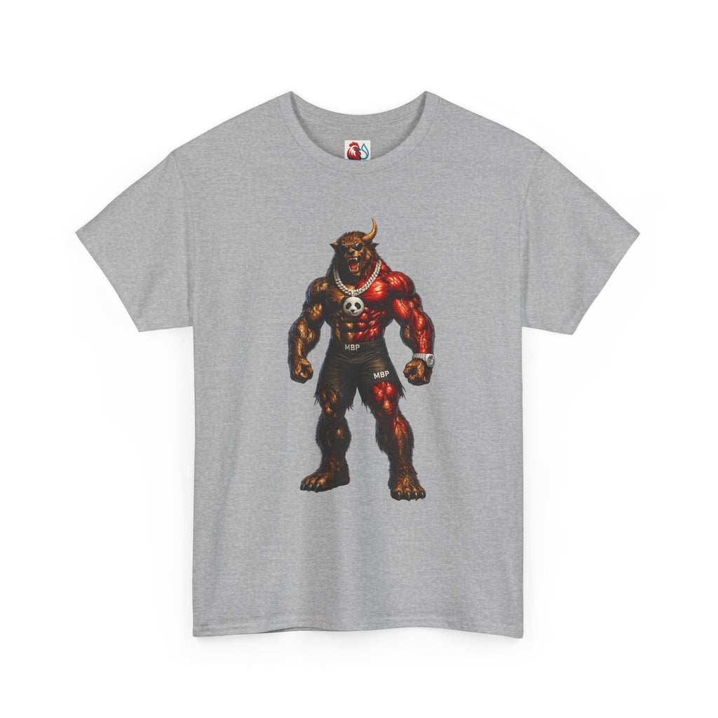 ManBearPig Graphic T‑Shirt — Half Man Half Bear Half Pig Funny Novelty Tee