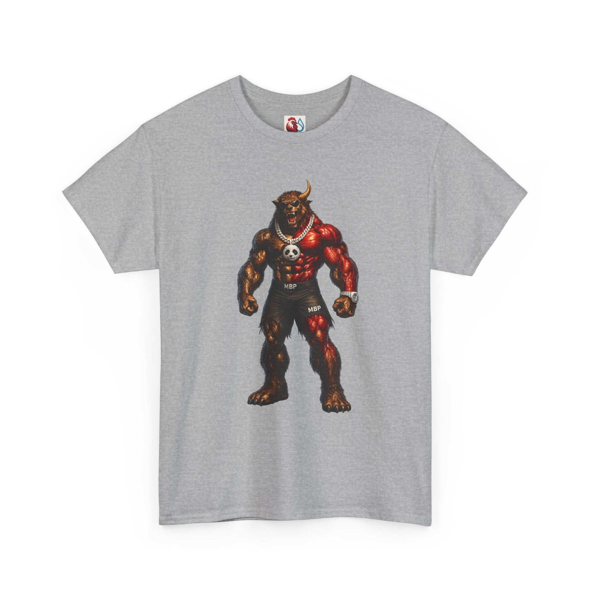 ManBearPig Graphic T‑Shirt — Half Man Half Bear Half Pig Funny Novelty Tee