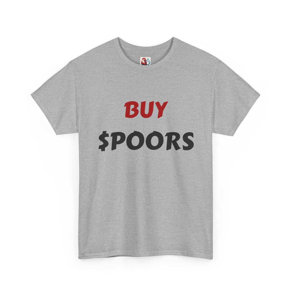 Buy POORS T‑Shirt — Funny Investment Meme Tee