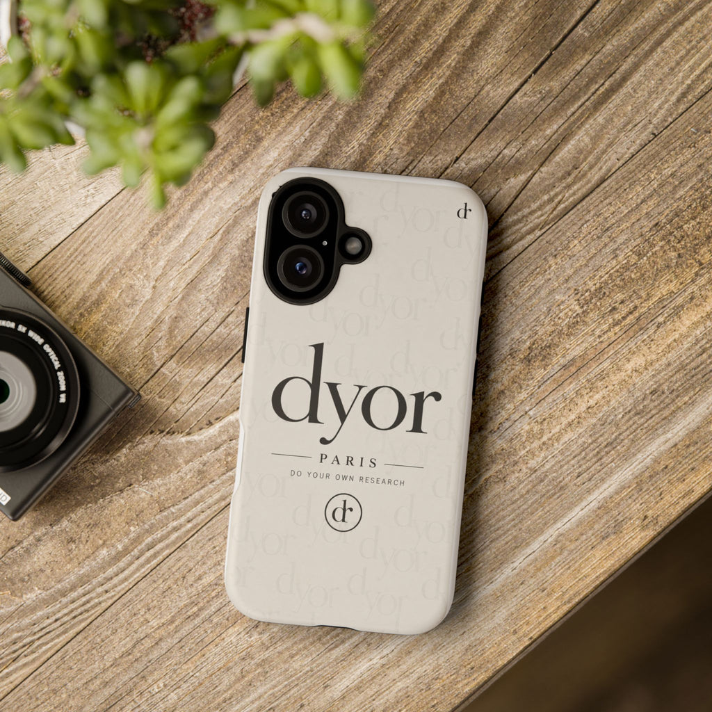 DYOR "Do Your Own Research" Phone Case — Tough Protective Case