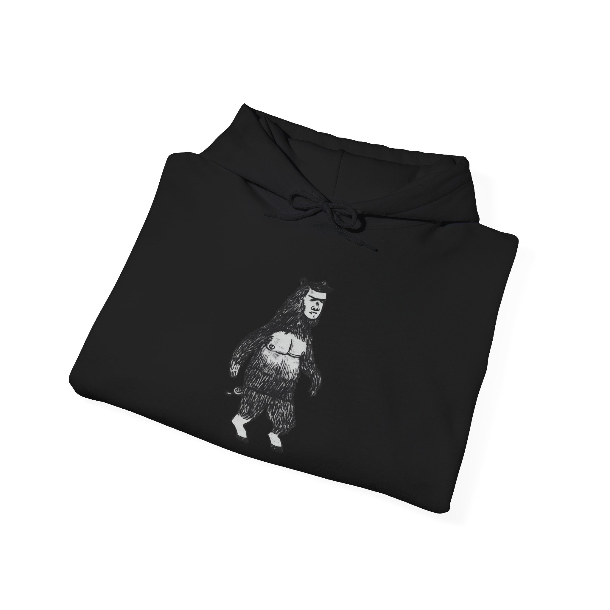 ManBearPig Graphic Hoodie — Half Man Half Bear Half Pig Funny Novelty Pullover