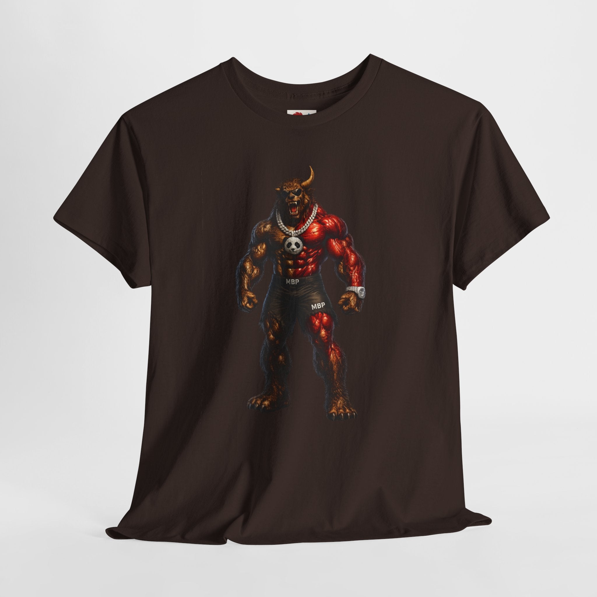 ManBearPig Graphic T‑Shirt — Half Man Half Bear Half Pig Funny Novelty Tee