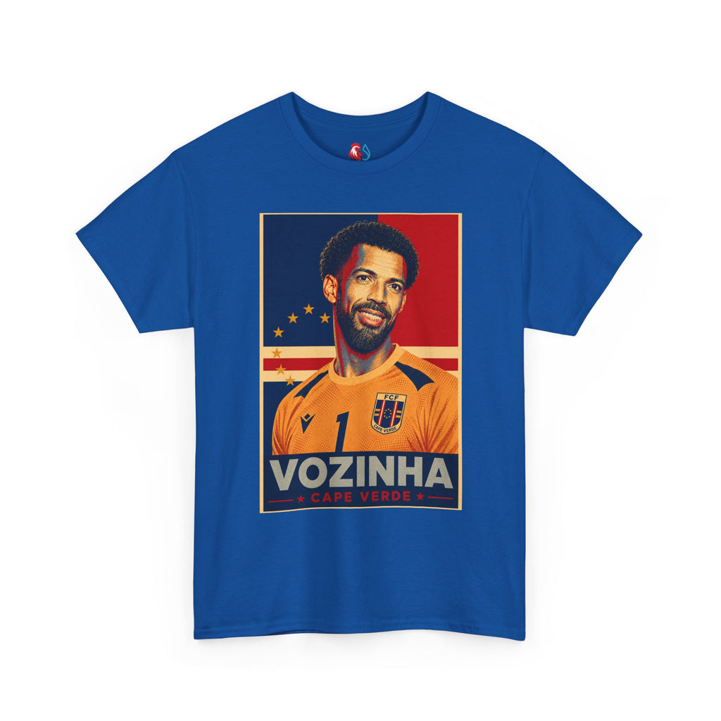 Vozinha Soccer Tee — Retro Player Poster Design