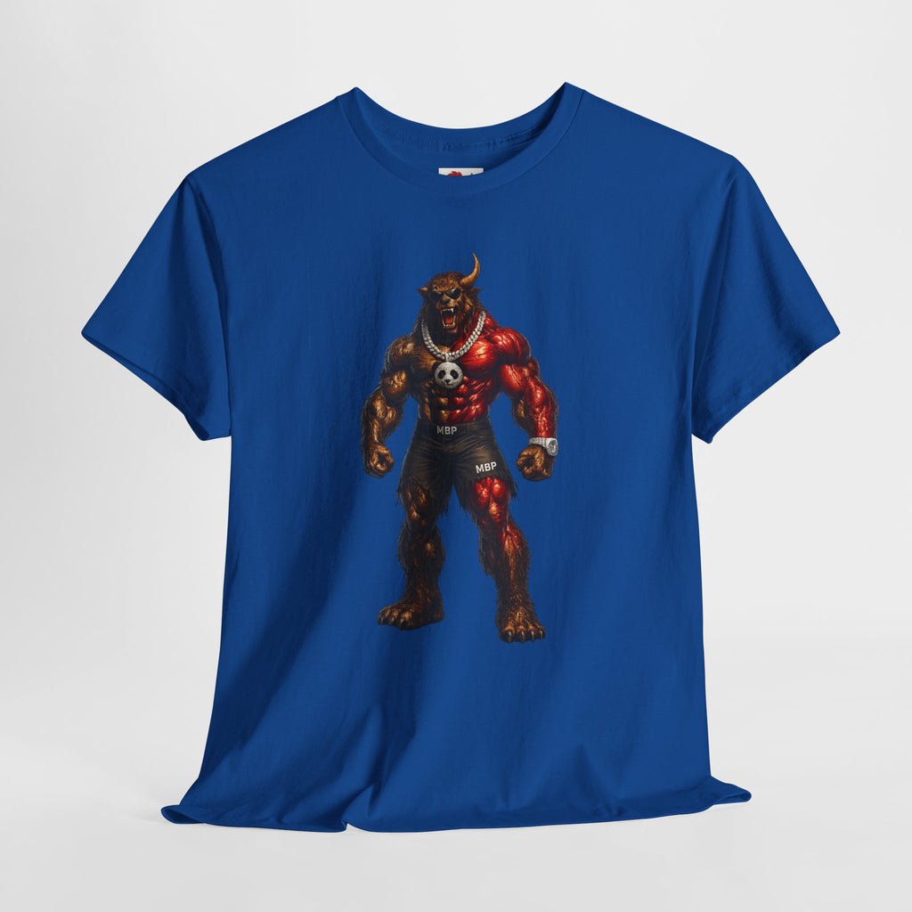 ManBearPig Graphic T‑Shirt — Half Man Half Bear Half Pig Funny Novelty Tee