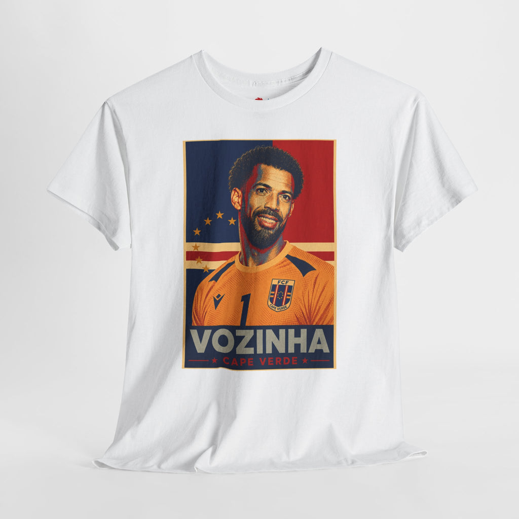 Vozinha Soccer Tee — Retro Player Poster Design