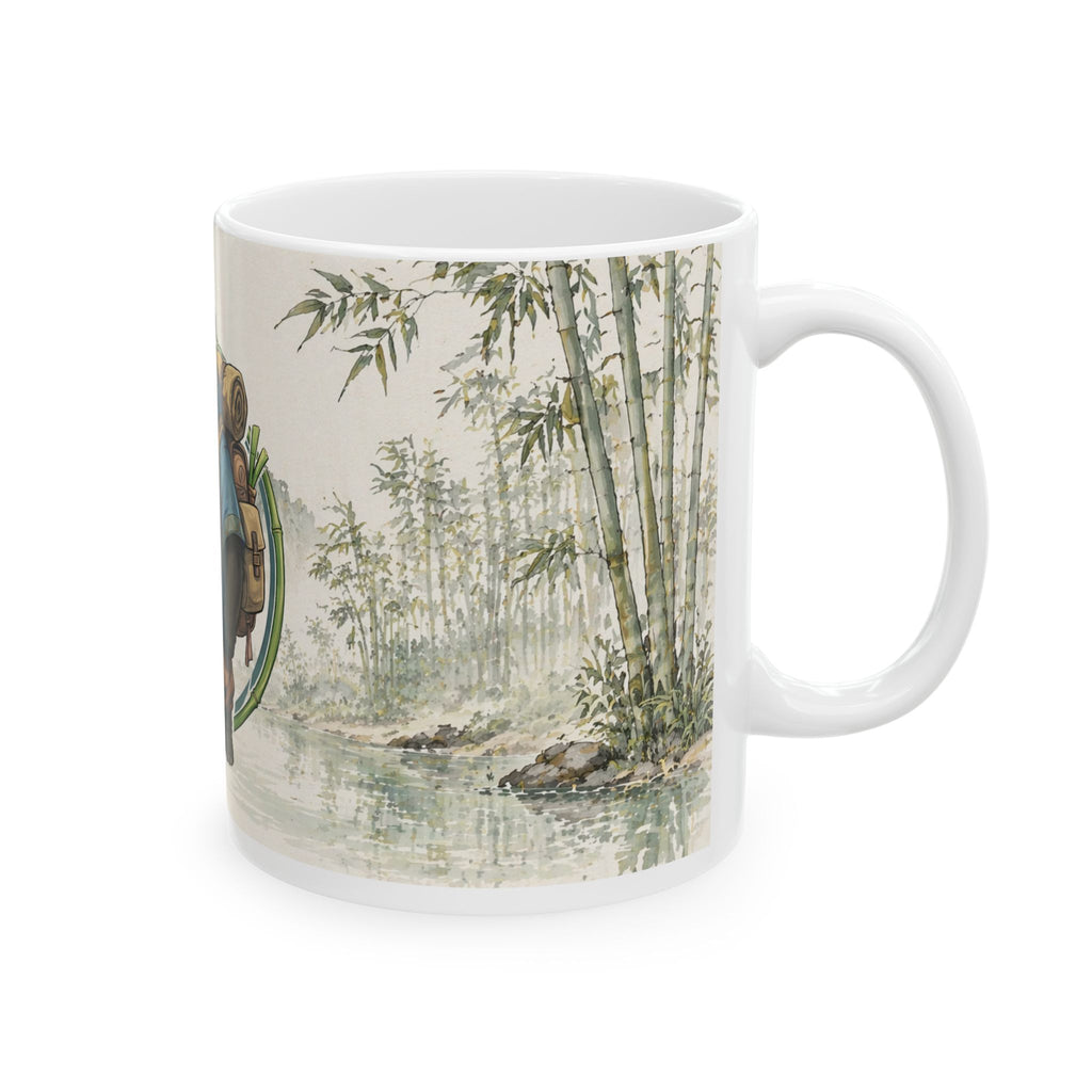 PandaSui Ceramic Mug (11oz, 15oz) — Cute Panda Design