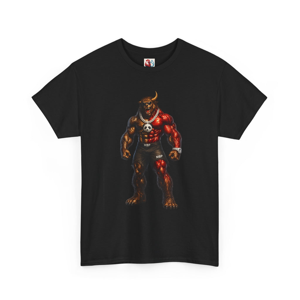 ManBearPig Graphic T‑Shirt — Half Man Half Bear Half Pig Funny Novelty Tee