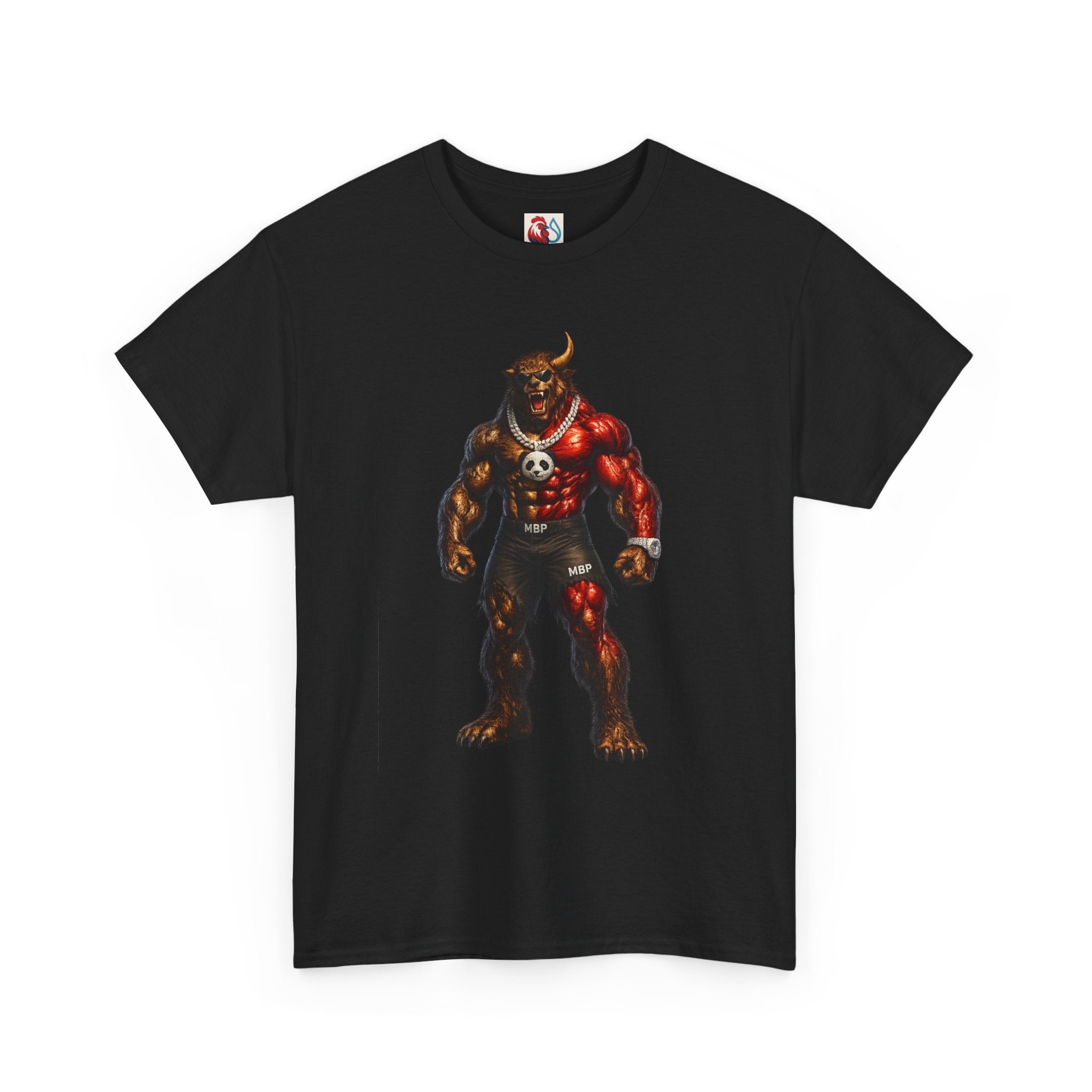 ManBearPig Graphic T‑Shirt — Half Man Half Bear Half Pig Funny Novelty Tee