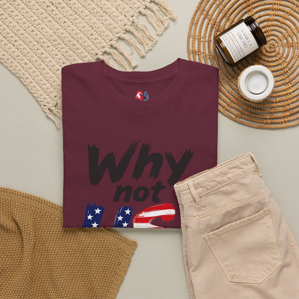 Why Not US? Patriotic Graphic Tee