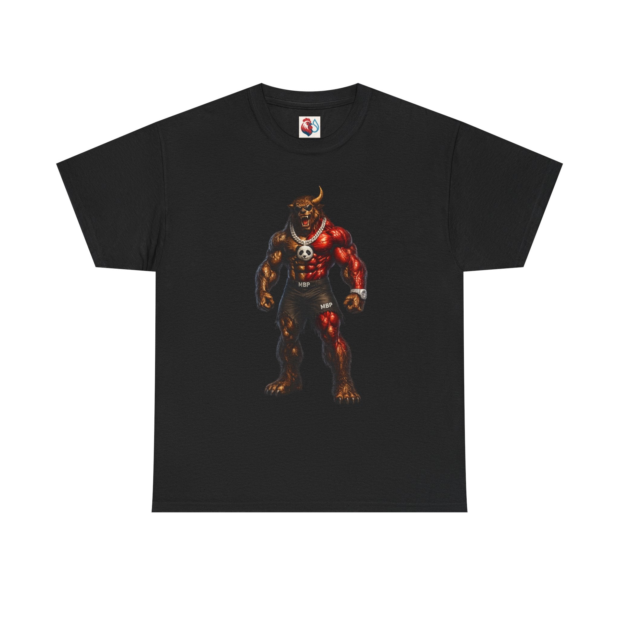 ManBearPig Graphic T‑Shirt — Half Man Half Bear Half Pig Funny Novelty Tee