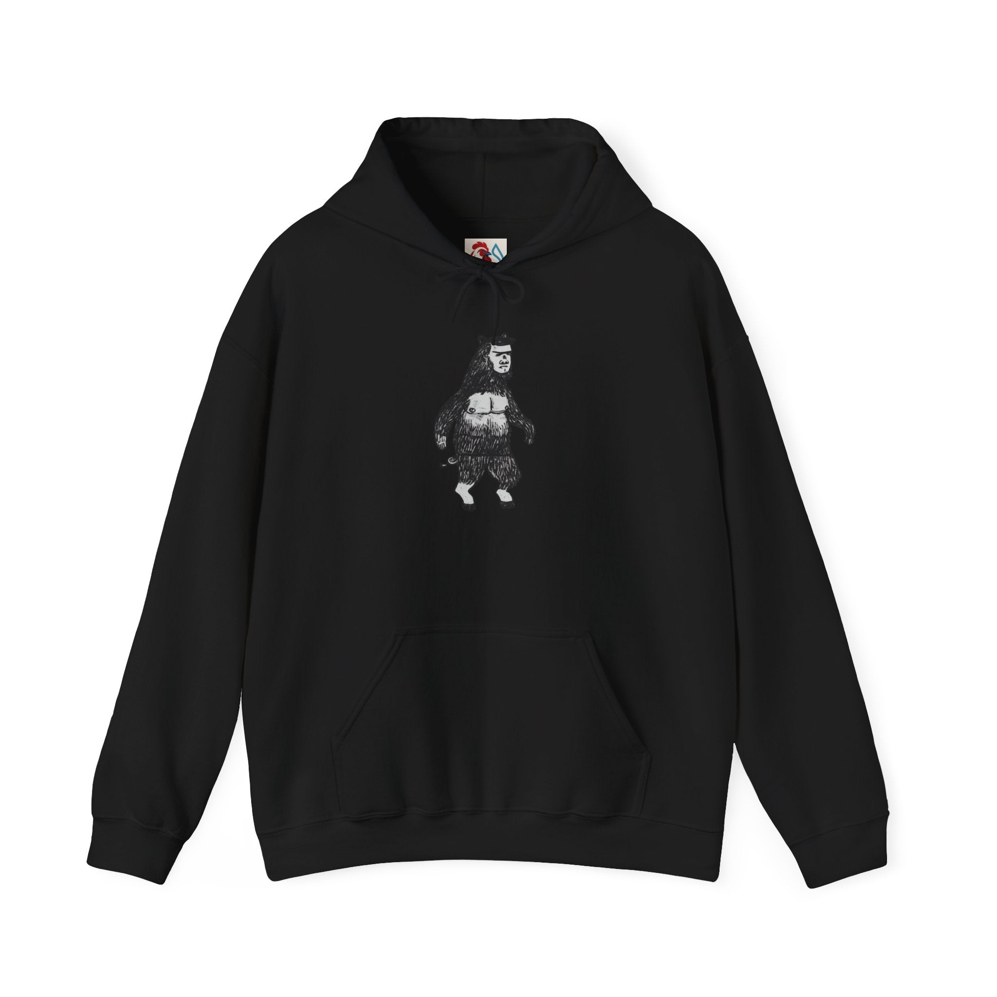 ManBearPig Graphic Hoodie — Half Man Half Bear Half Pig Funny Novelty Pullover