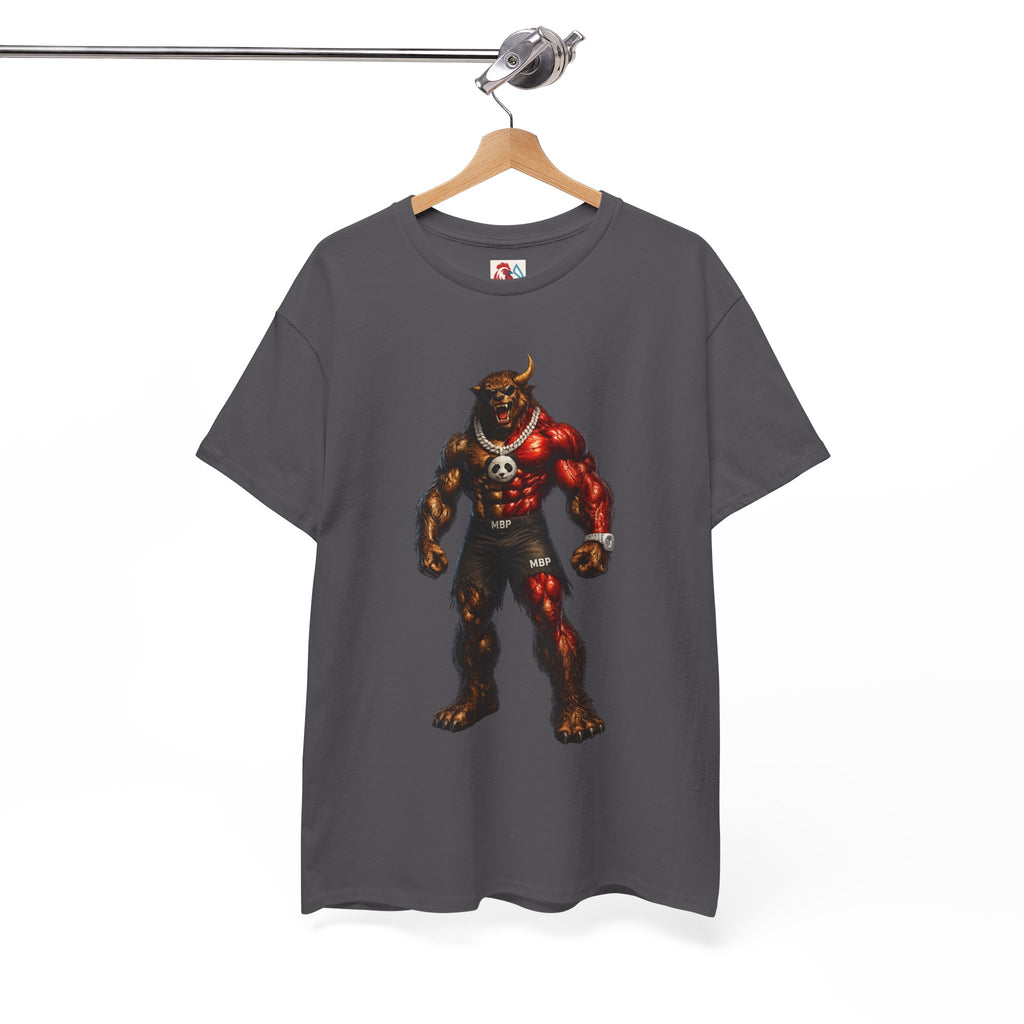 ManBearPig Graphic T‑Shirt — Half Man Half Bear Half Pig Funny Novelty Tee
