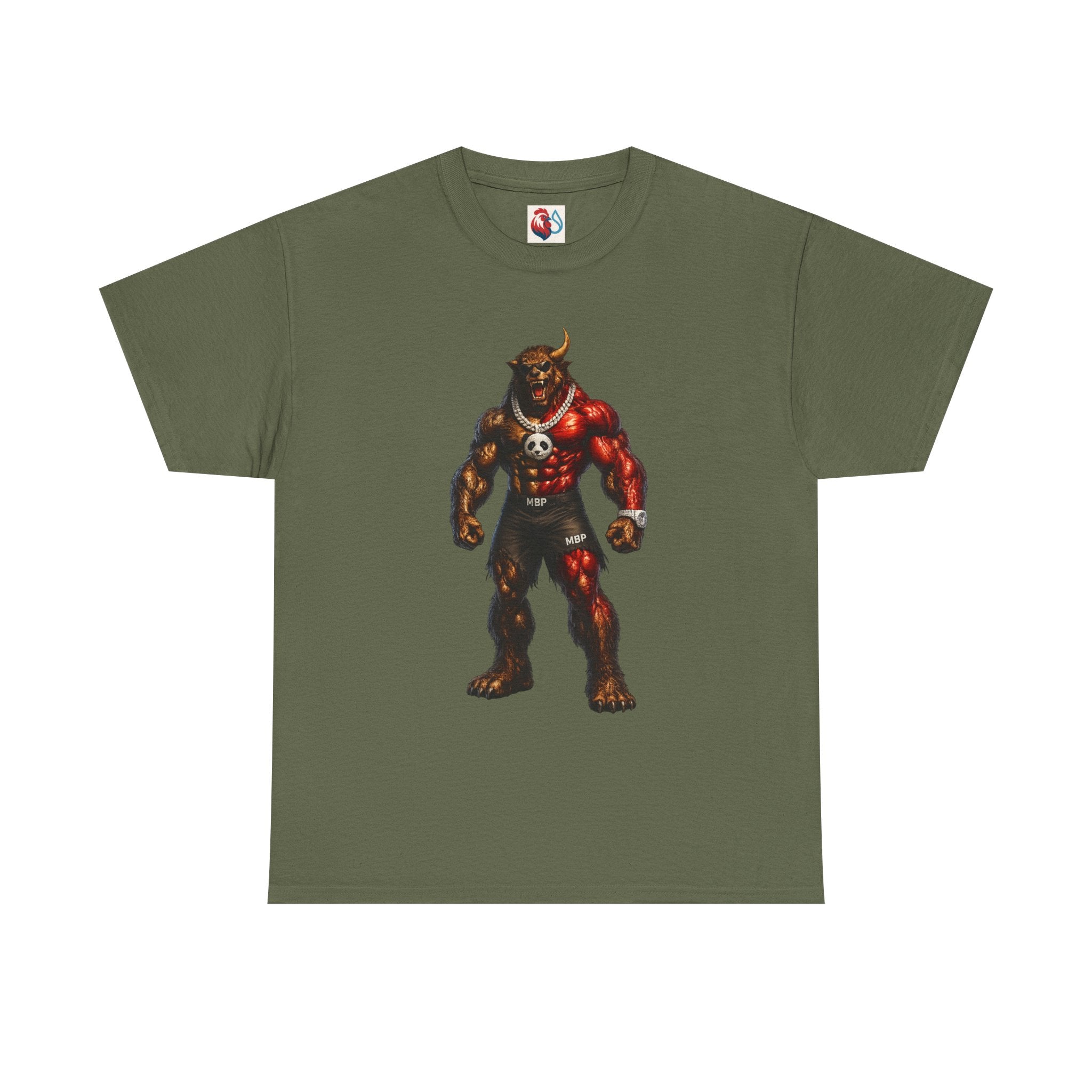 ManBearPig Graphic T‑Shirt — Half Man Half Bear Half Pig Funny Novelty Tee