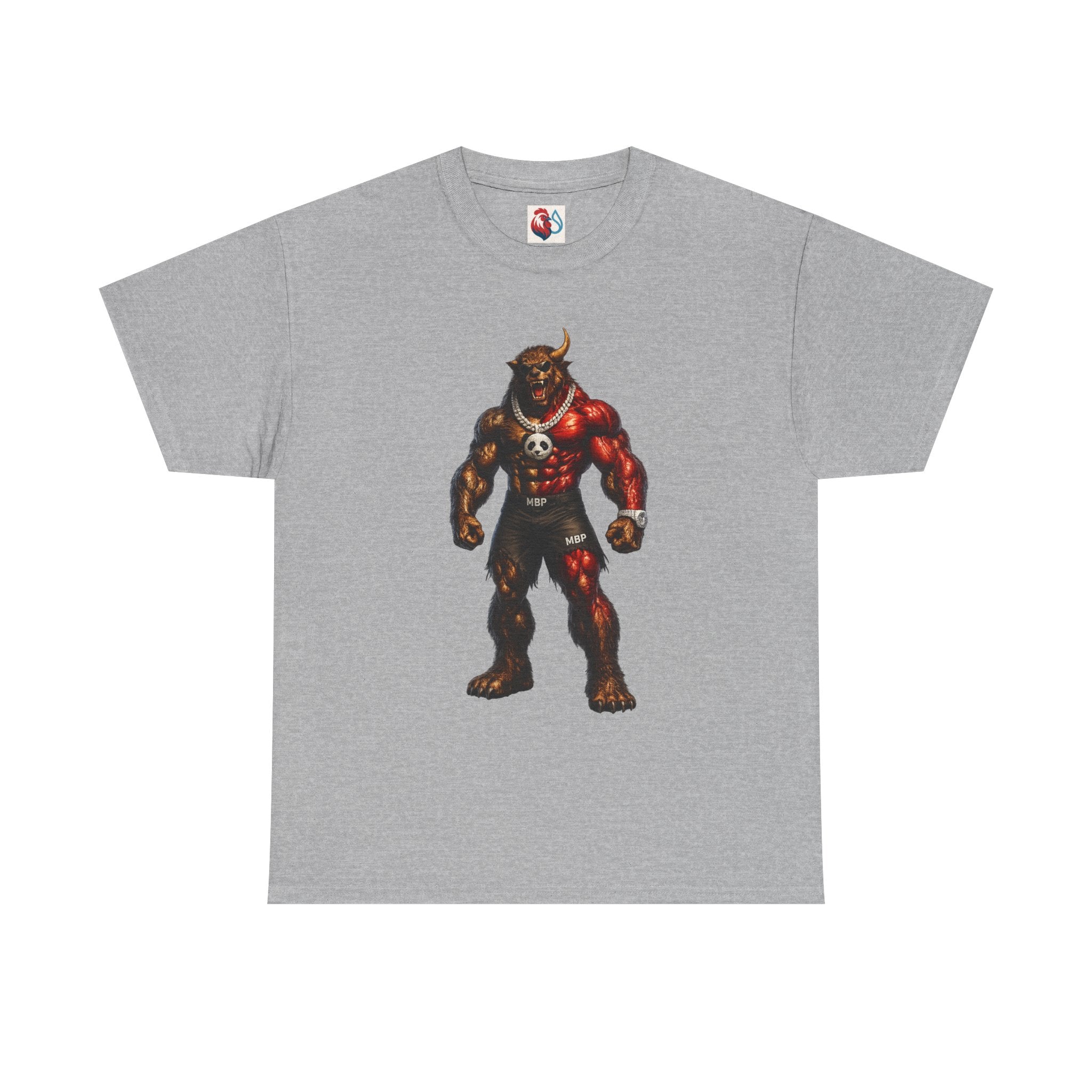 ManBearPig Graphic T‑Shirt — Half Man Half Bear Half Pig Funny Novelty Tee