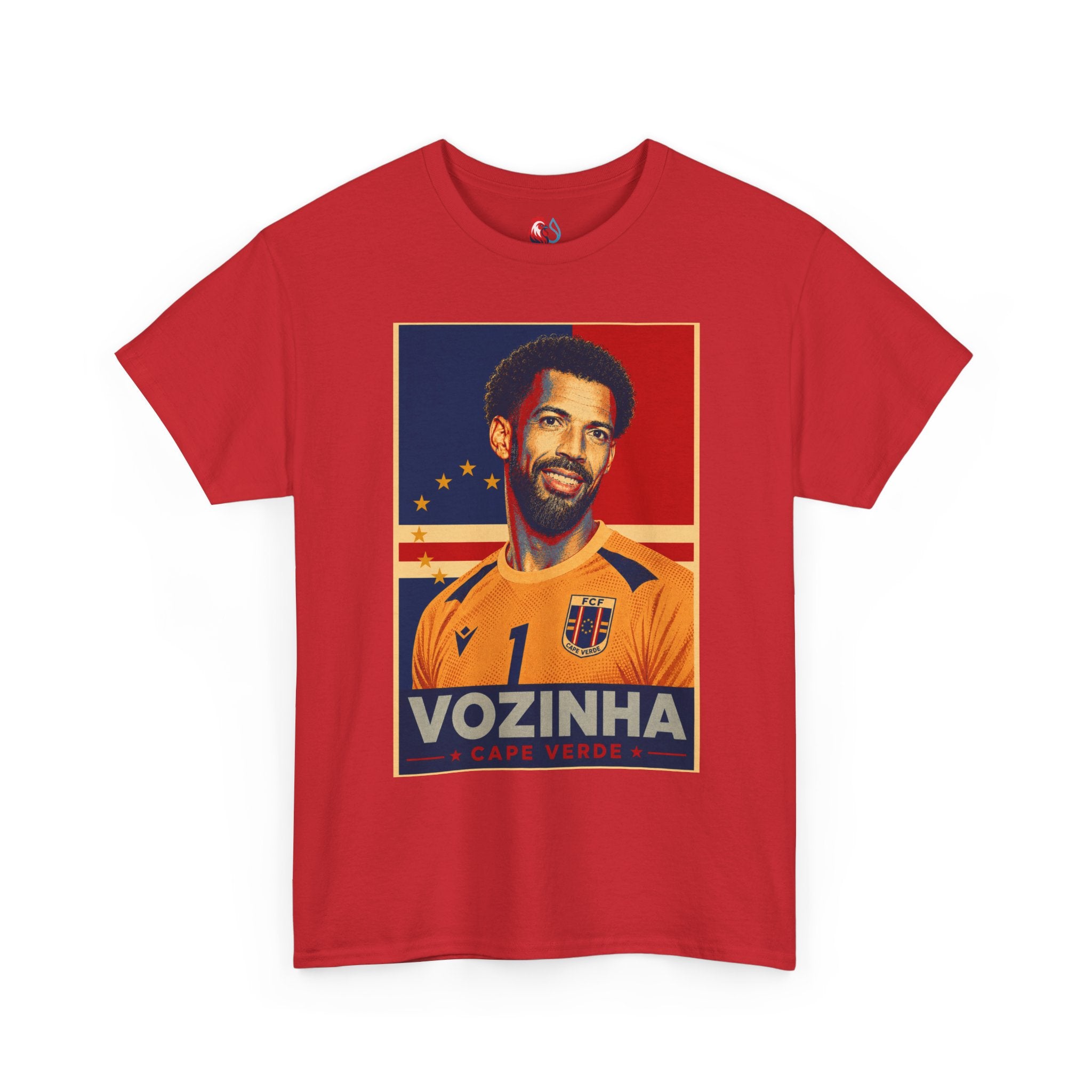 Vozinha Soccer Tee — Retro Player Poster Design