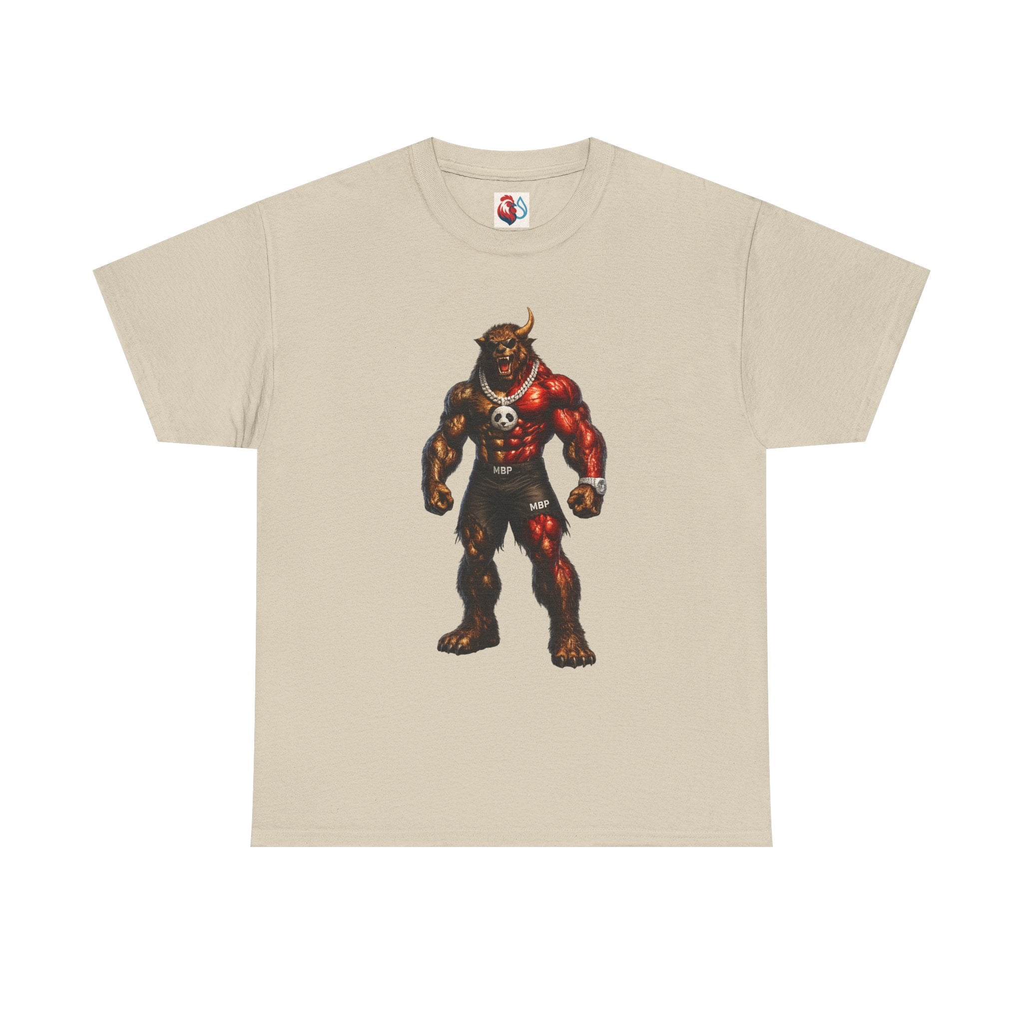 ManBearPig Graphic T‑Shirt — Half Man Half Bear Half Pig Funny Novelty Tee