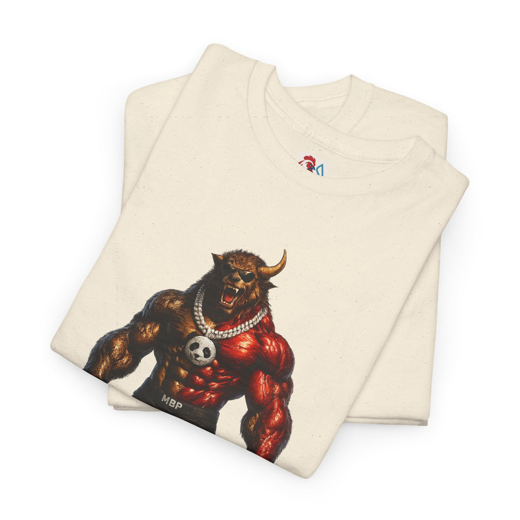 ManBearPig Graphic T‑Shirt — Half Man Half Bear Half Pig Funny Novelty Tee