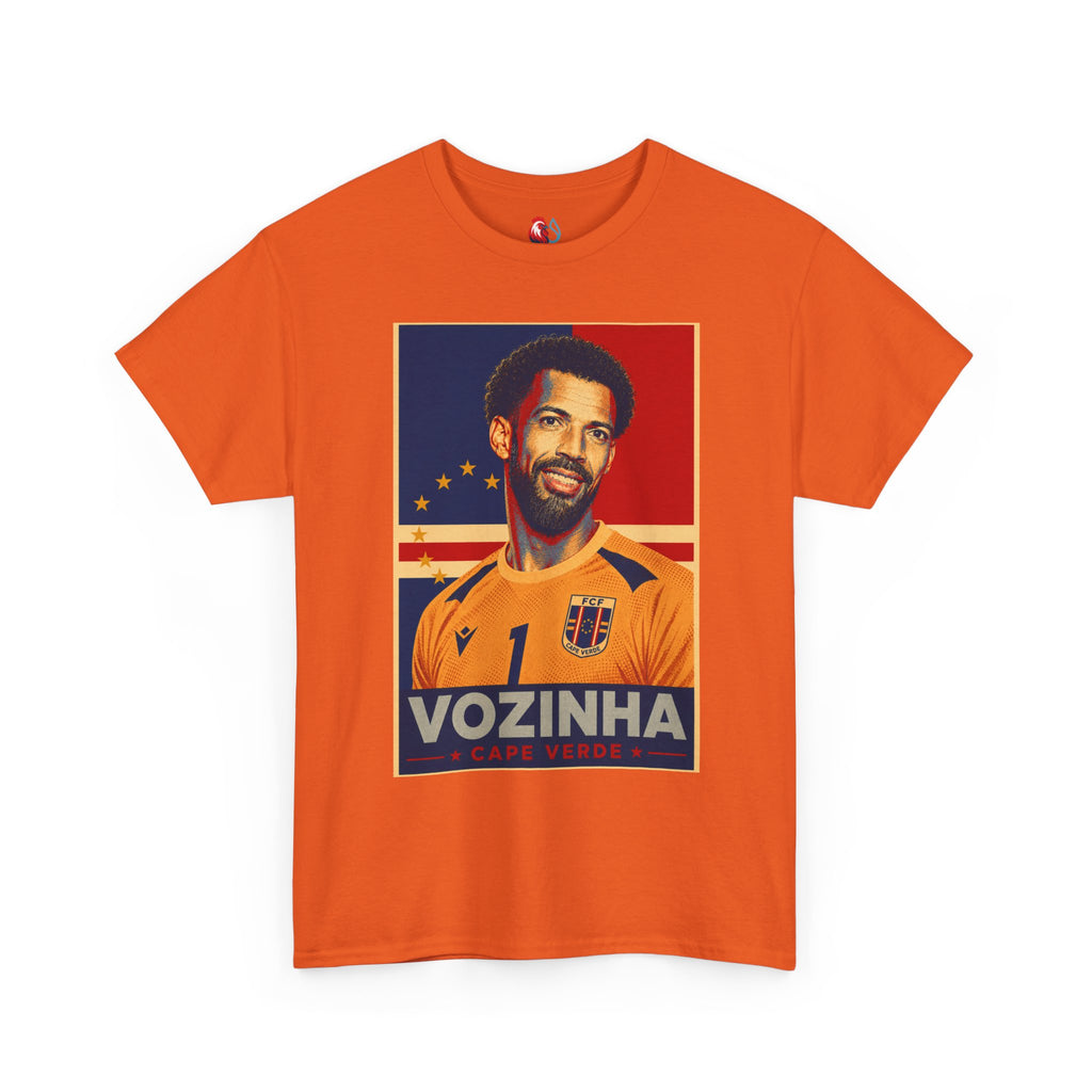 Vozinha Soccer Tee — Retro Player Poster Design