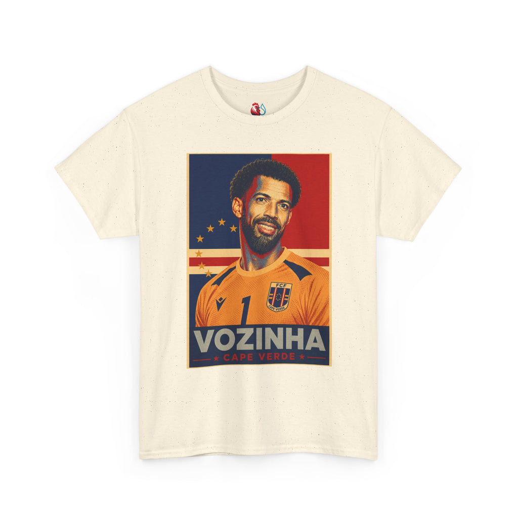 Vozinha Soccer Tee — Retro Player Poster Design