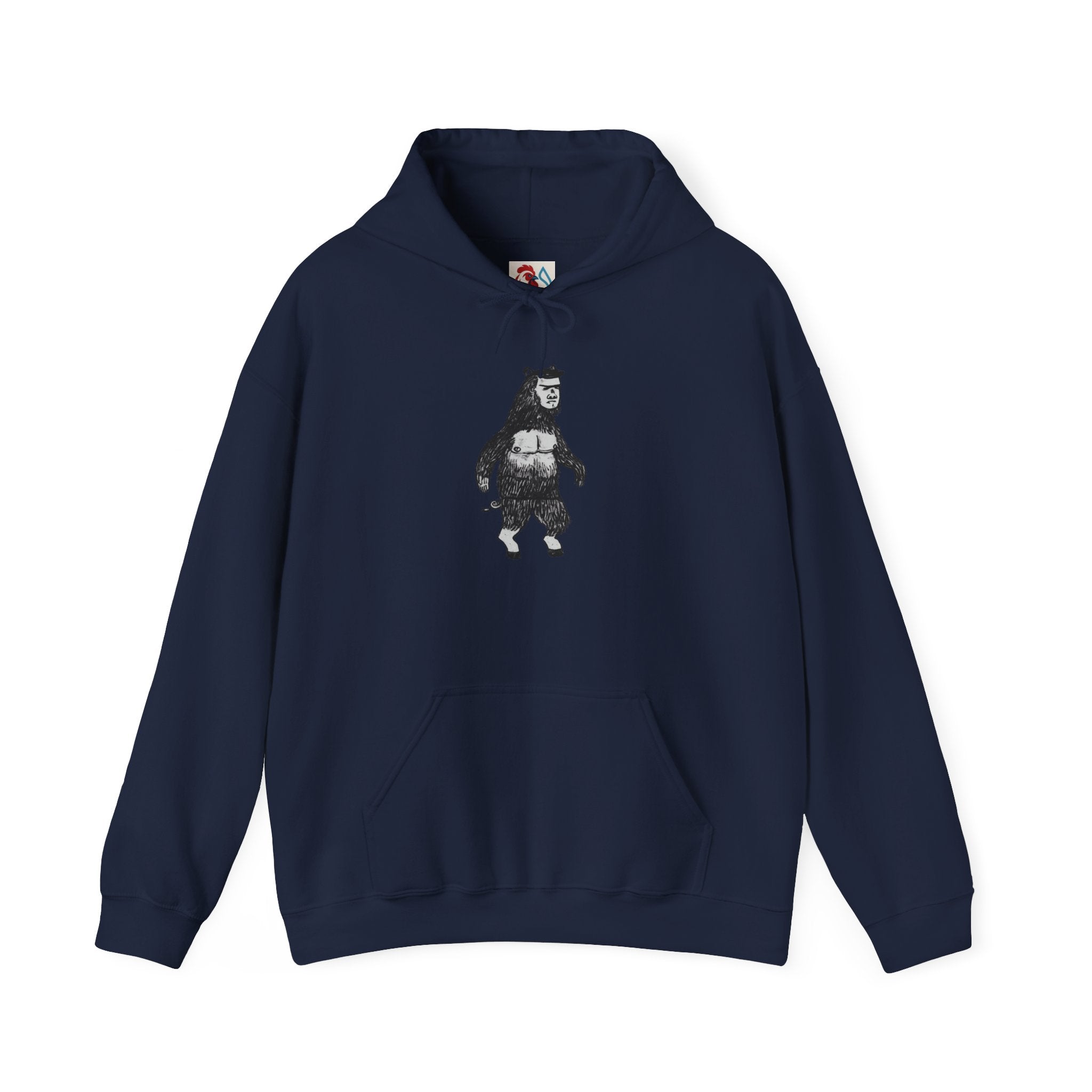 ManBearPig Graphic Hoodie — Half Man Half Bear Half Pig Funny Novelty Pullover
