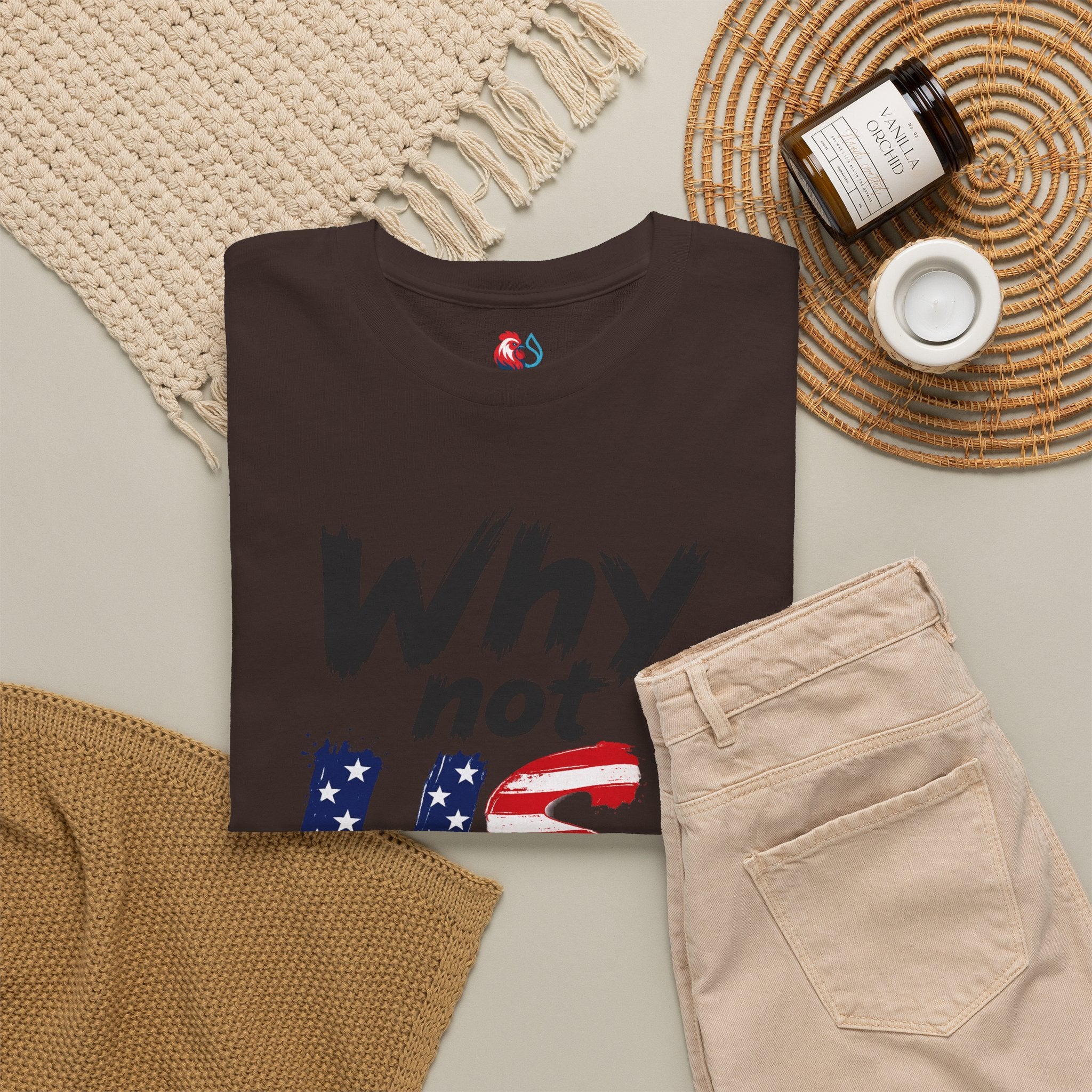 Why Not US? Patriotic Graphic Tee