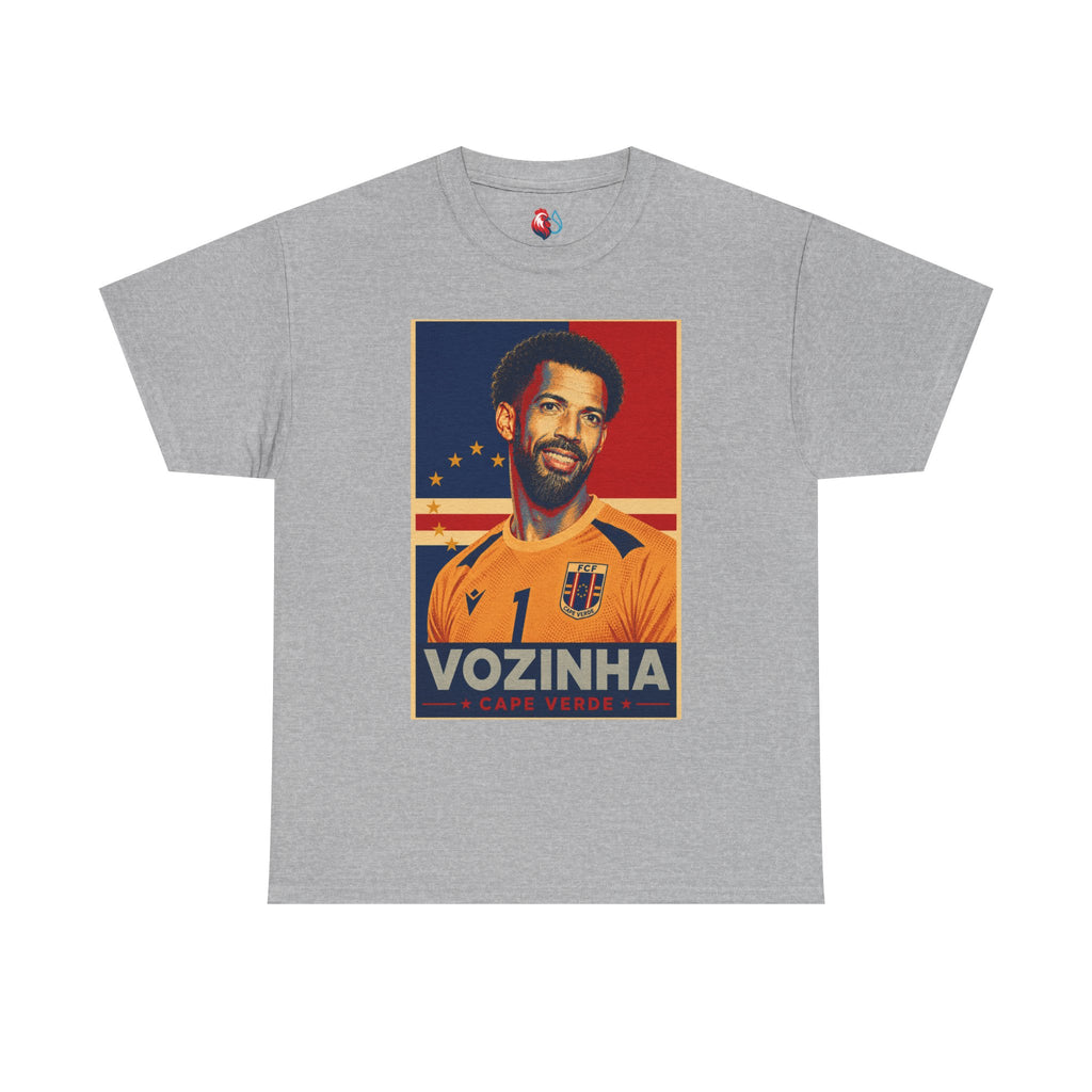 Vozinha Soccer Tee — Retro Player Poster Design