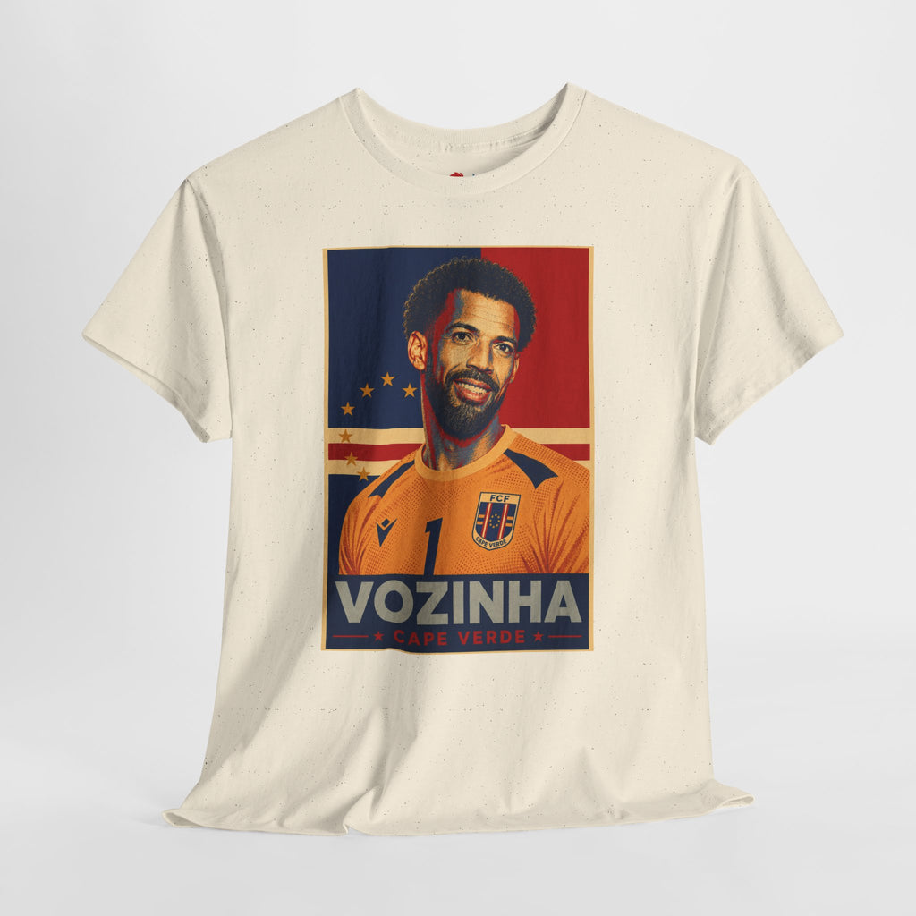 Vozinha Soccer Tee — Retro Player Poster Design