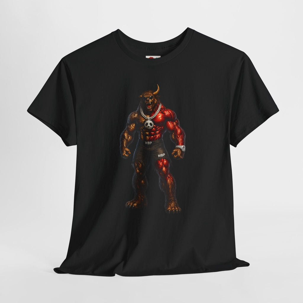 ManBearPig Graphic T‑Shirt — Half Man Half Bear Half Pig Funny Novelty Tee