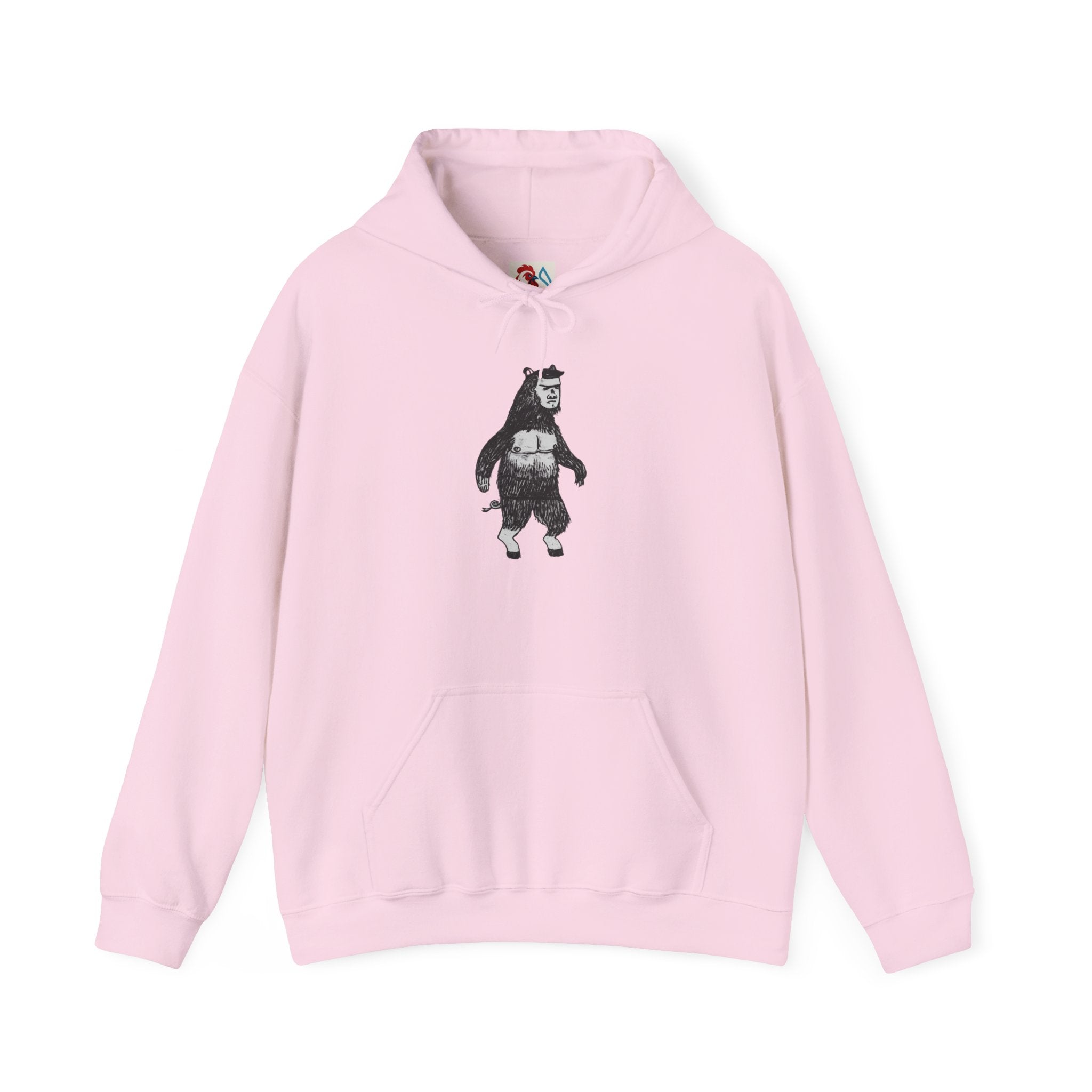 ManBearPig Graphic Hoodie — Half Man Half Bear Half Pig Funny Novelty Pullover