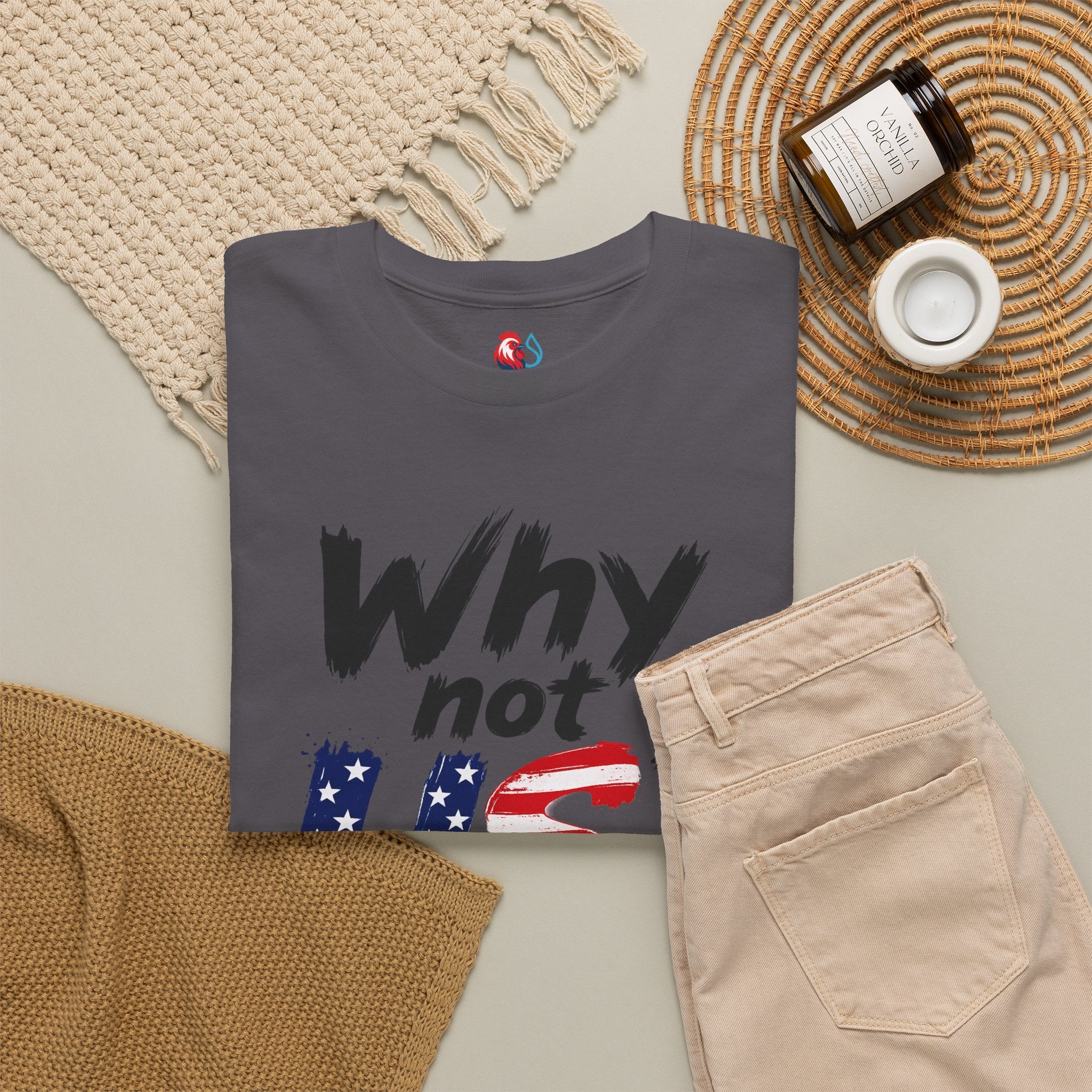 Why Not US? Patriotic Graphic Tee
