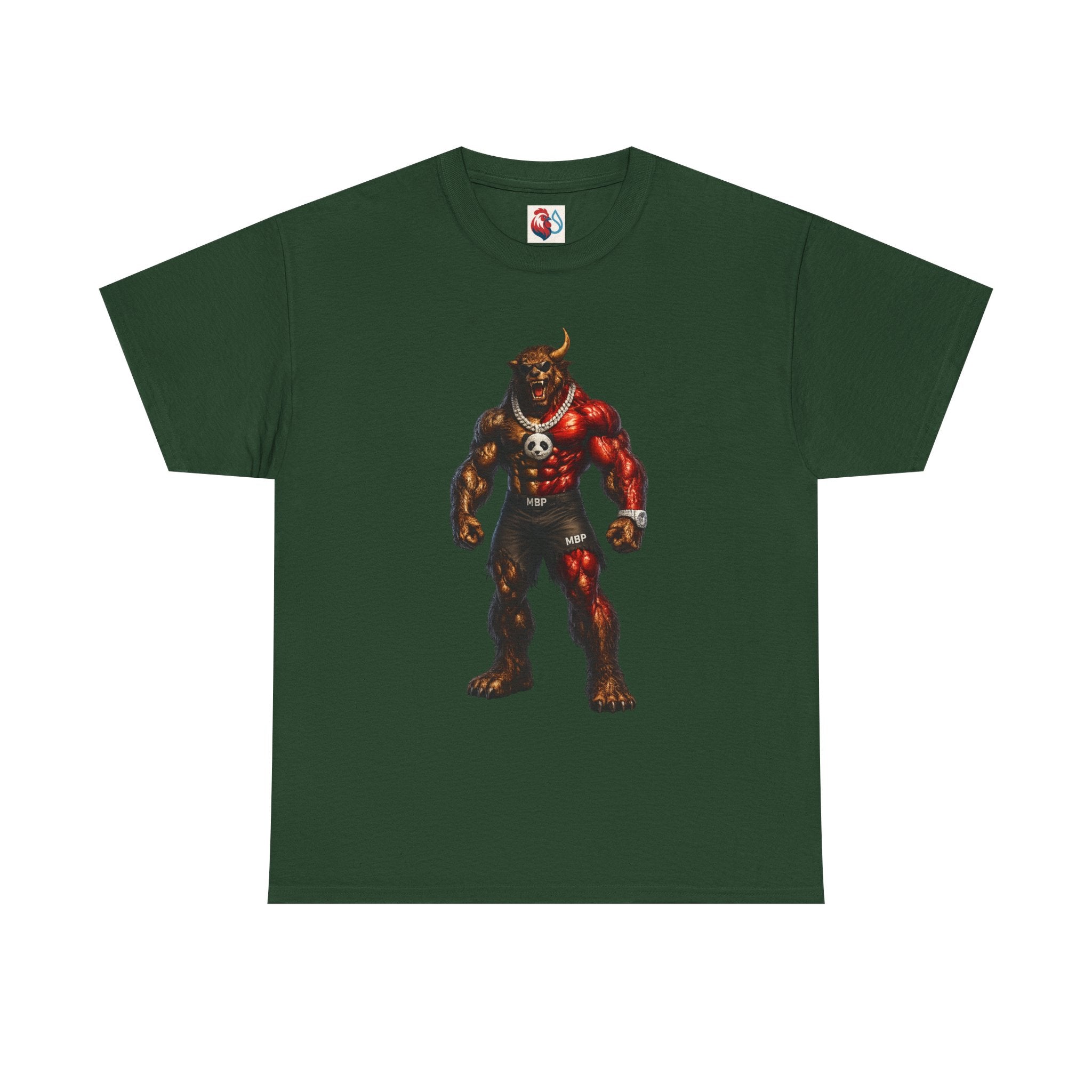ManBearPig Graphic T‑Shirt — Half Man Half Bear Half Pig Funny Novelty Tee