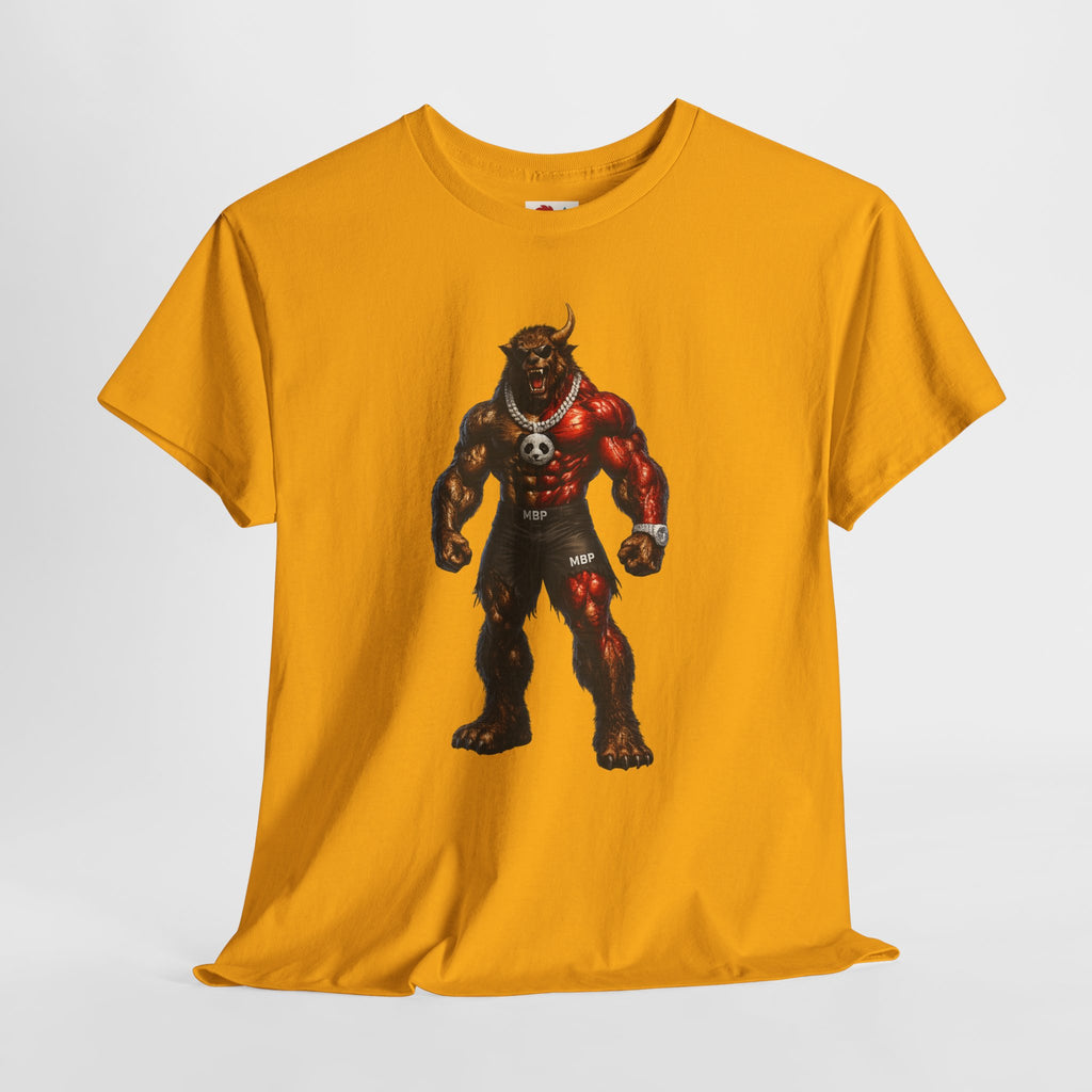 ManBearPig Graphic T‑Shirt — Half Man Half Bear Half Pig Funny Novelty Tee