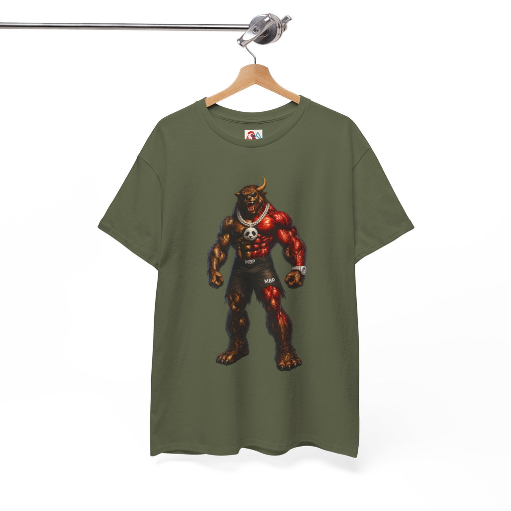 ManBearPig Graphic T‑Shirt — Half Man Half Bear Half Pig Funny Novelty Tee