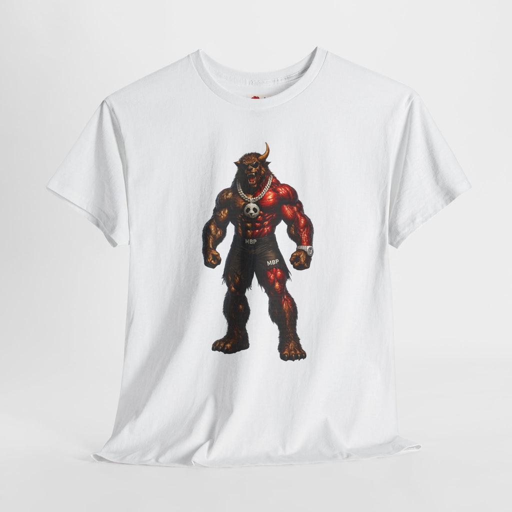 ManBearPig Graphic T‑Shirt — Half Man Half Bear Half Pig Funny Novelty Tee
