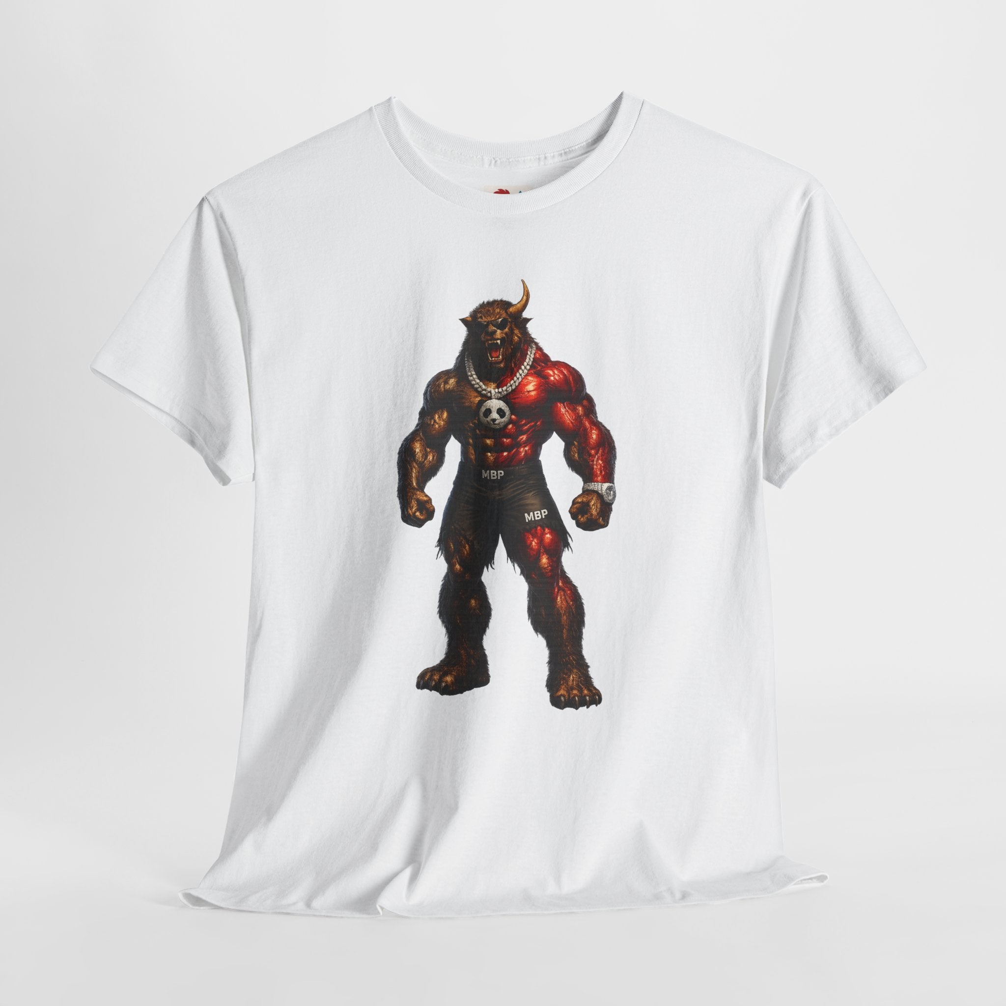 ManBearPig Graphic T‑Shirt — Half Man Half Bear Half Pig Funny Novelty Tee