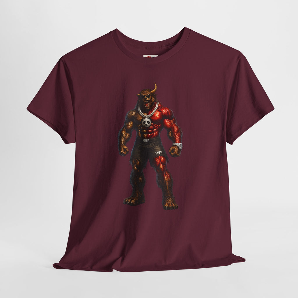 ManBearPig Graphic T‑Shirt — Half Man Half Bear Half Pig Funny Novelty Tee