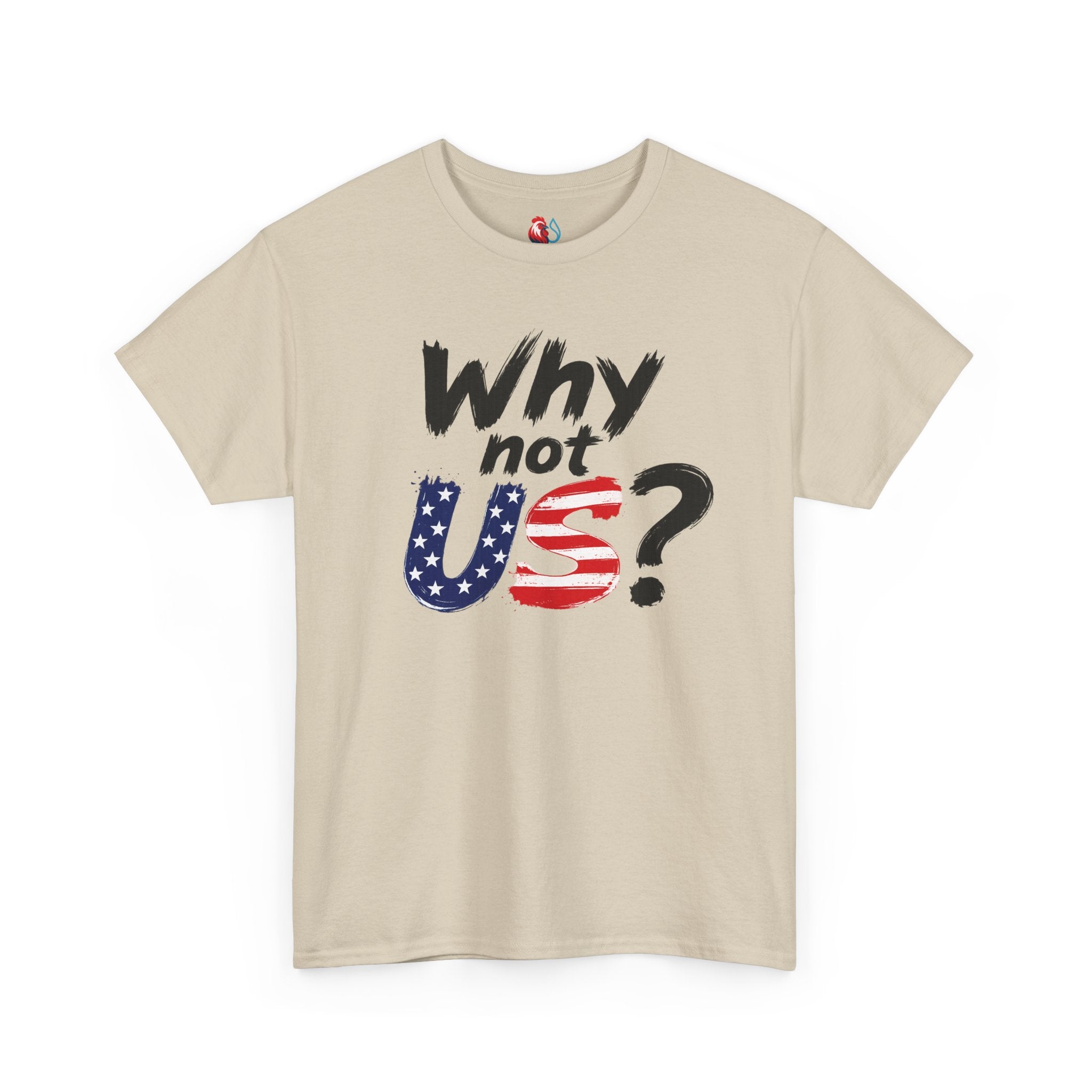 Why Not US? Patriotic Graphic Tee