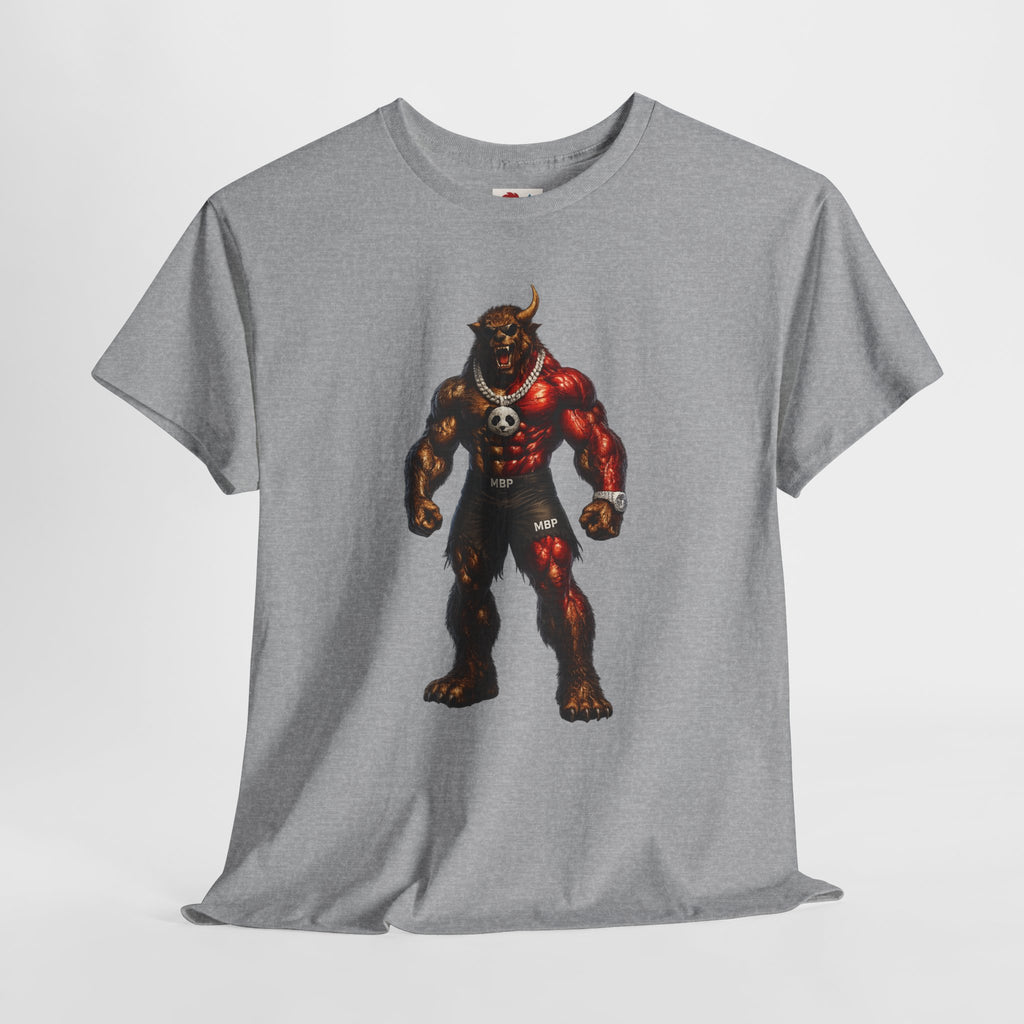 ManBearPig Graphic T‑Shirt — Half Man Half Bear Half Pig Funny Novelty Tee
